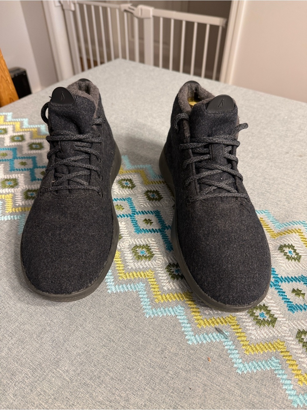allbirds Men's Charcoal Wool Runner Up Mizzle sneakers